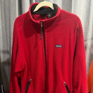 Patagonia zip up fleece